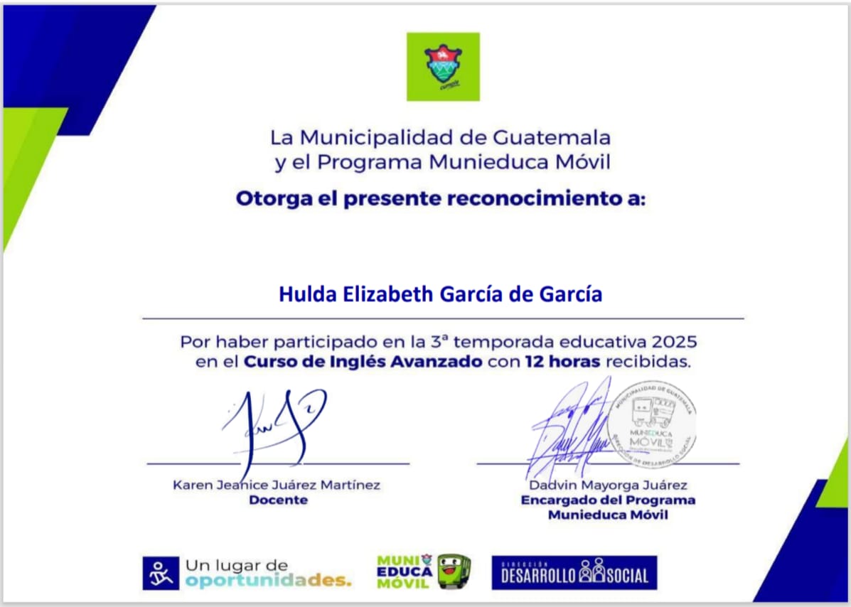 Diploma Inglés Avanzado